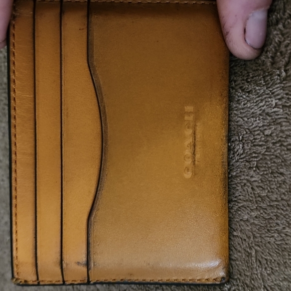 Men's coach card holder - Picture 2 of 3